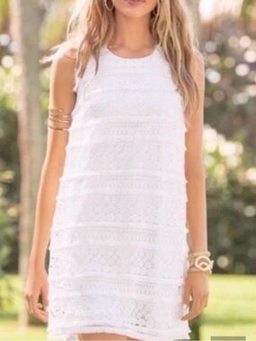 Lilly Pulitzer Annette Shift Lace Dress Size 6